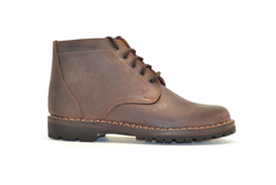 POLACCO 5 FORI PELLE TESTA DI MORO FONDO CUCITO VIBRAM